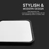 LED Solution Čierne prisadené LED svietidlo Plano štvorcové Náhľad obrázku produktu 10