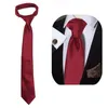 Set di cravatte da uomo - Con fazzoletto da taschino, Anteprima dell’immagine prodotto 9