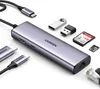 UGREEN USB-C to 2*USB3.0+HDMI+RJ 45+SD&TF +PD port Hub Produktbild-Vorschau 2
