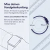 Apple Cinturino MT5Q3ZM Indaco per Watch Ultra, Taglia M, Anteprima dell’immagine prodotto 5