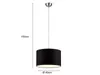Lampada a sospensione HOTEL argento Trio 303300102 Anteprima dell’immagine prodotto 6