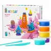 TMT HeyClay Massa in plastica.Bestie 15 barattoli 07117 Anteprima dell’immagine prodotto 8