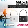 Mili MiLock, Smart-Padlock, Code, Schwarz, IP65, iOS, Produktbild-Vorschau 2