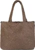 styleBREAKER XXL Wendetasche in Flecht-Optik, Shopper Produktbild-Vorschau 3