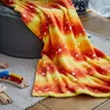 Lumaland Kuscheldecke für Kinder - 75 x 100 cm - Orange TV Produktbild-Vorschau 6