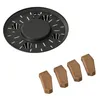 Pot de fleurs rond, bol blanc mat, 37,9 cm, hauteur 19,5 Voir les images du produit 5