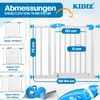 KIDIZ® Schutzgitter für Treppen | Tür, Auto Close Produktbild-Vorschau 2