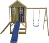 Wendi Toys Holz Stelzenhaus Alpaka mit Rutsche, Schaukel Produktbild-Vorschau 1