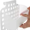 COM-FOUR® Duschkorb mit 2 Fächern, Duschgelhalter mit Haken Produktbild-Vorschau 4