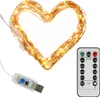 Clauss Mini-Lichterkette mit USB & Fernbedienung 100 LEDs Produktbild-Vorschau 1