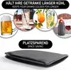 com-four® 2x Flaschenkühler für unterwegs - Sektkühler Produktbild-Vorschau 4