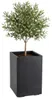 HowHomely | Vaso per piante - Vaso da fiori - nero - Anteprima dell’immagine prodotto 1