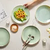 Teller Set 4er Ø27,7cm Keramik Speiseteller Produktbild-Vorschau 6