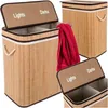 Ruhhy 24269 Dubbele wasmand van bambus, lichtbruin Productafbeelding-voorbeeld 21