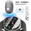 A smartwatch screen protector is shown with marketing graphics highlighting its features. Náhled obrázku produktu