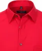 CASAMODA Herren Businesshemd Kurzarm Kent Comfort-Fit Rot Produktbild-Vorschau 3