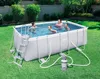 Bestway Power Steel™ Frame Pool Komplett-Set, eckig, Produktbild-Vorschau 2