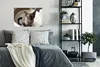 MuchoWow® Poster Niedliche kleine burmesische Katze im Korb Produktbild-Vorschau 4