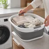 Schaum Faltbare Silikonschüssel 25 l Wäschekorb mit Griffen Produktbild-Vorschau 9