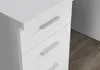 Schreibtisch - 145 x 60 cm - Weiß matt - 1 Tür - 4 Produktbild-Vorschau 5
