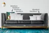 MuchoWow® Zierkissen Sofakissen Wohnzimmer Dekokissen 60x60 Produktbild-Vorschau 3