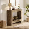 105 cm Konsolentisch im Landhausstil, Beistelltisch hinter Produktbild-Vorschau 2