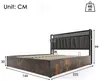 MODFU Boxspringbett Hydraulisches 160x200 cm mit Produktbild-Vorschau 7