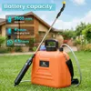 9 L Orange Akku Drucksprüher, Elektrische Gartenspritze mit Produktbild-Vorschau 5
