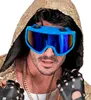 Retro Ski Brille in Neon Farben - 80er Jahre Brille Blau Produktbild-Vorschau 5