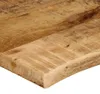 vidaXL Blat 80x60x3,8 cm krawędź z litego drewna Szorstkie Podgląd zdjęcia produktu 5
