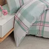 Janine Mako-Satin Bettwäsche moments 98119 grün rosa Produktbild-Vorschau 4