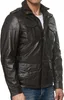 Tazzio Herren Jacke Lederjacke Trenchcoat 19706 Braun S Produktbild-Vorschau 5