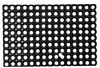 A black rubber mat with a grid of holes is shown from a top-down view against a white background. Náhľad obrázku produktu