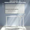 HOMCOM Höhenverstellbarer Schreibtisch Gestell Elektrisch Produktbild-Vorschau 8