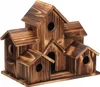 Großes Vogelhaus, Nistkasten, hängender Futterspender, Produktbild-Vorschau 1