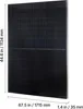 VEVOR Monokristalline Solarmodule 400 W, 2er-Pack, PV-Modul Produktbild-Vorschau 8