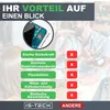 2x iPhone 13 Rahmen LCD Display Kleber Schwarz Dichtung Produktbild-Vorschau 5