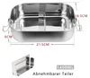 SWANEW 1400ml Brotdose ohne Plastik BPA frei brotdose Produktbild-Vorschau 2