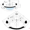Whirlpool Pool Badewanne  Wanne W05H-TH-SC 140x140cm Produktbild-Vorschau 3