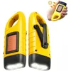 2er Solar Taschenlampe Handkurbel mit Karabiner, Tragbar Produktbild-Vorschau 1