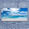 Glasbilder 140x70 Wandbild Druck auf Glas Nordsee Strand Produktbild-Vorschau 2