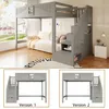 Flieks Etagenbett 140x200cm mit Stauraumtreppe, Hochbett Produktbild-Vorschau 6