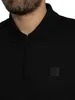 BOSS Passer Zip Polohemd, Schwarz 3XL Produktbild-Vorschau 4