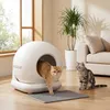 PawHut Selbstreinigende Katzentoilette, XL 72L Katzenklo Produktbild-Vorschau 2