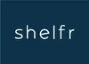 The image shows the word "shelfr" in white text against a dark blue background. Podgląd zdjęcia produktu
