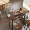 Tavolo da bar in stile industriale Tavolo da cucina e Anteprima dell’immagine prodotto 6