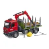 Bruder 03669 - MB Arocs Holztransport-LKW mit Ladekran, Produktbild-Vorschau 2