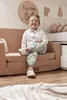 Divano pieghevole 3 in 1 Flumi per bambini, beige con Anteprima dell’immagine prodotto 6