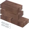 Portabottiglie in legno KADAX, 52 x 25,5 x 52 cm, marrone, Anteprima dell’immagine prodotto 5
