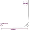vidaXL Telone 650 g/m² 1,5 x 20 m Verde Anteprima dell’immagine prodotto 5